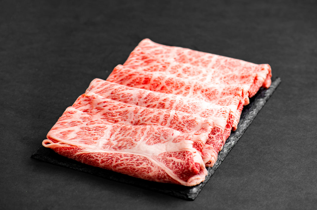 <オス牛> 飛騨牛 最高A5等級 カタロース すき焼き・しゃぶしゃぶ用 500g～